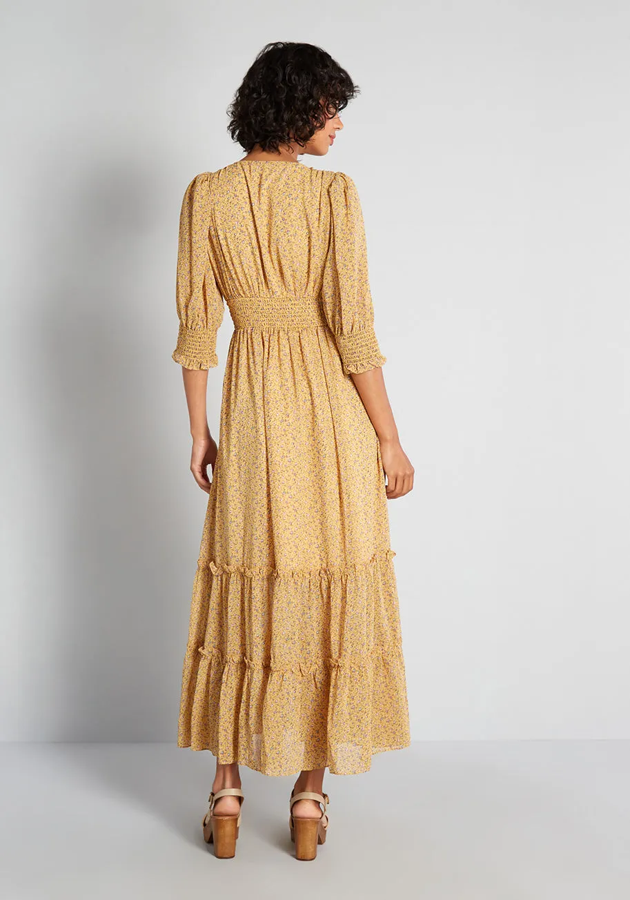 The Golden Hour Maxi Dress