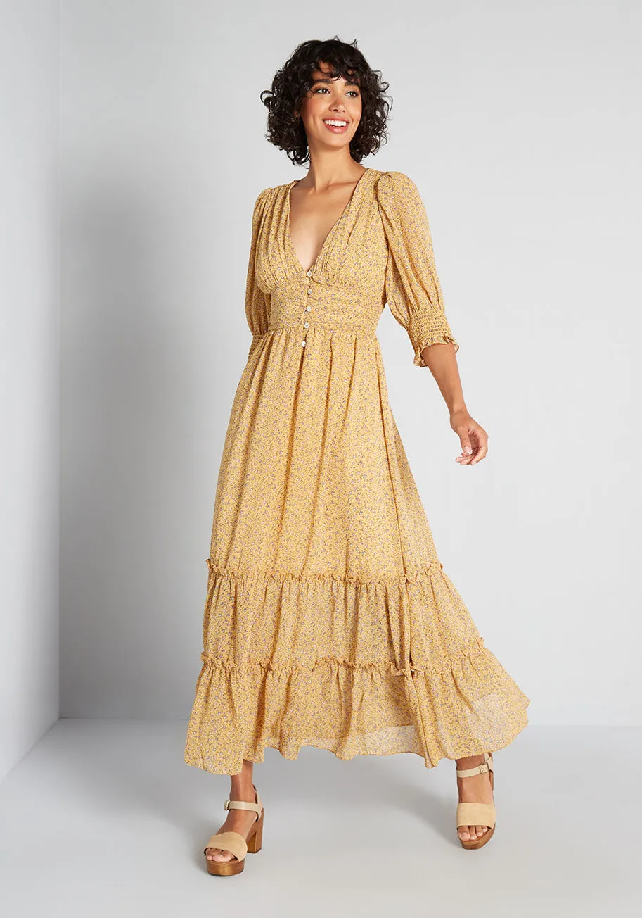 The Golden Hour Maxi Dress