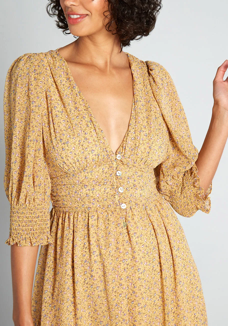 The Golden Hour Maxi Dress