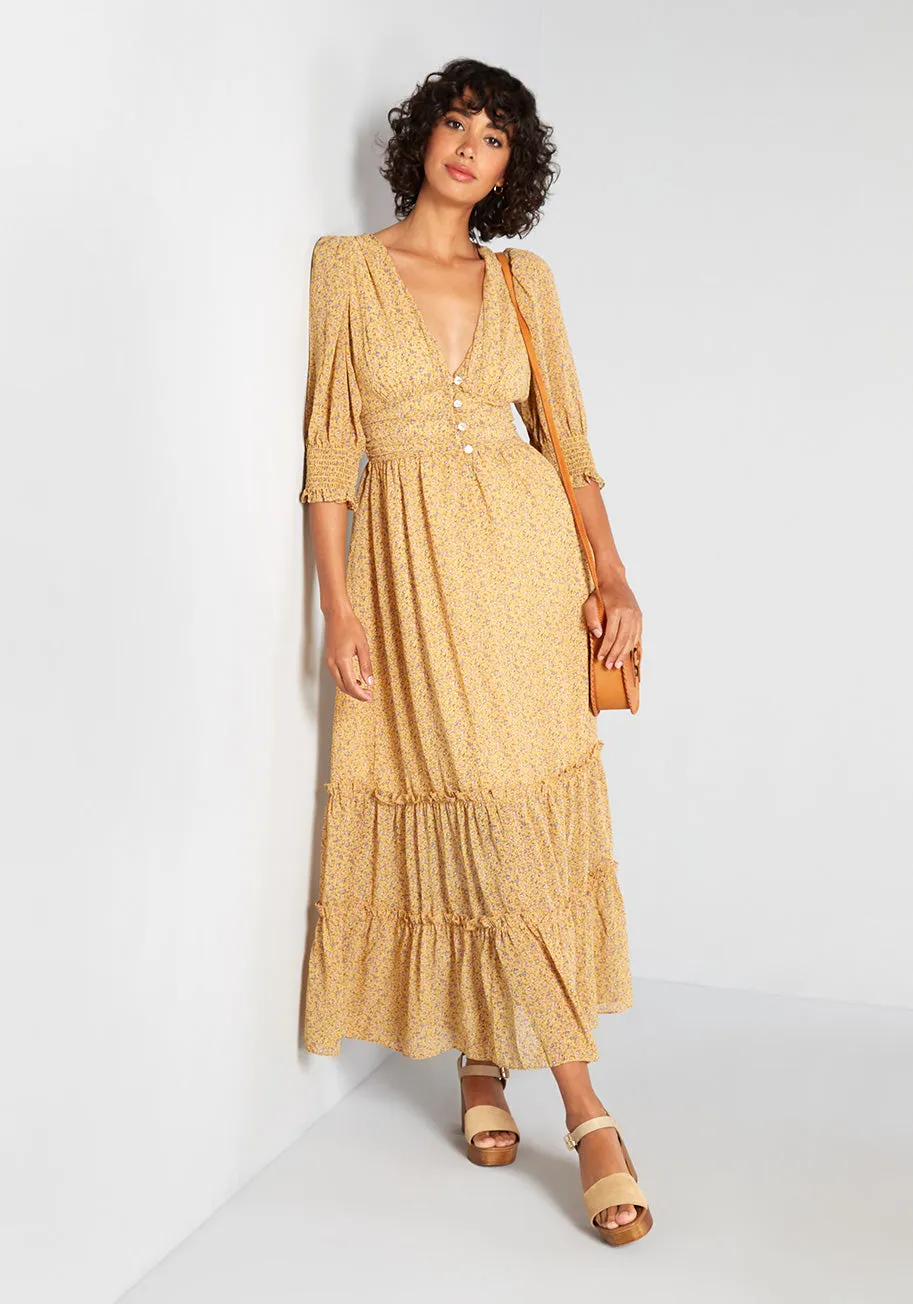 The Golden Hour Maxi Dress