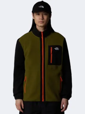 The North Face Yumiori Men Lifestyle Fleece Olive/Orange