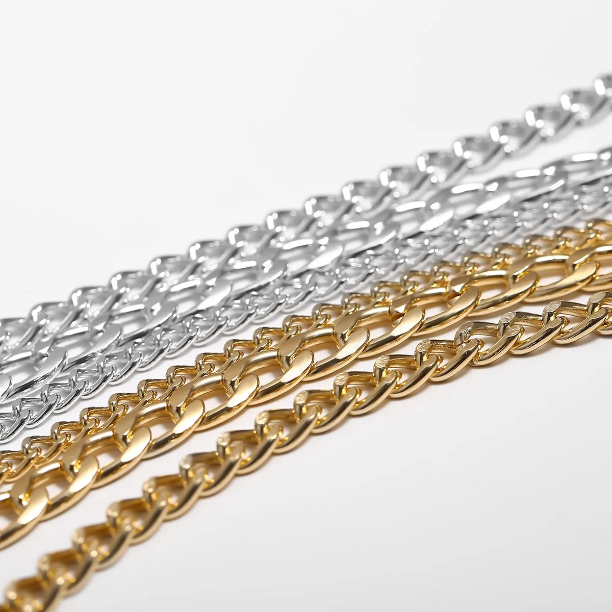 Three Layer Chain Link Necklace