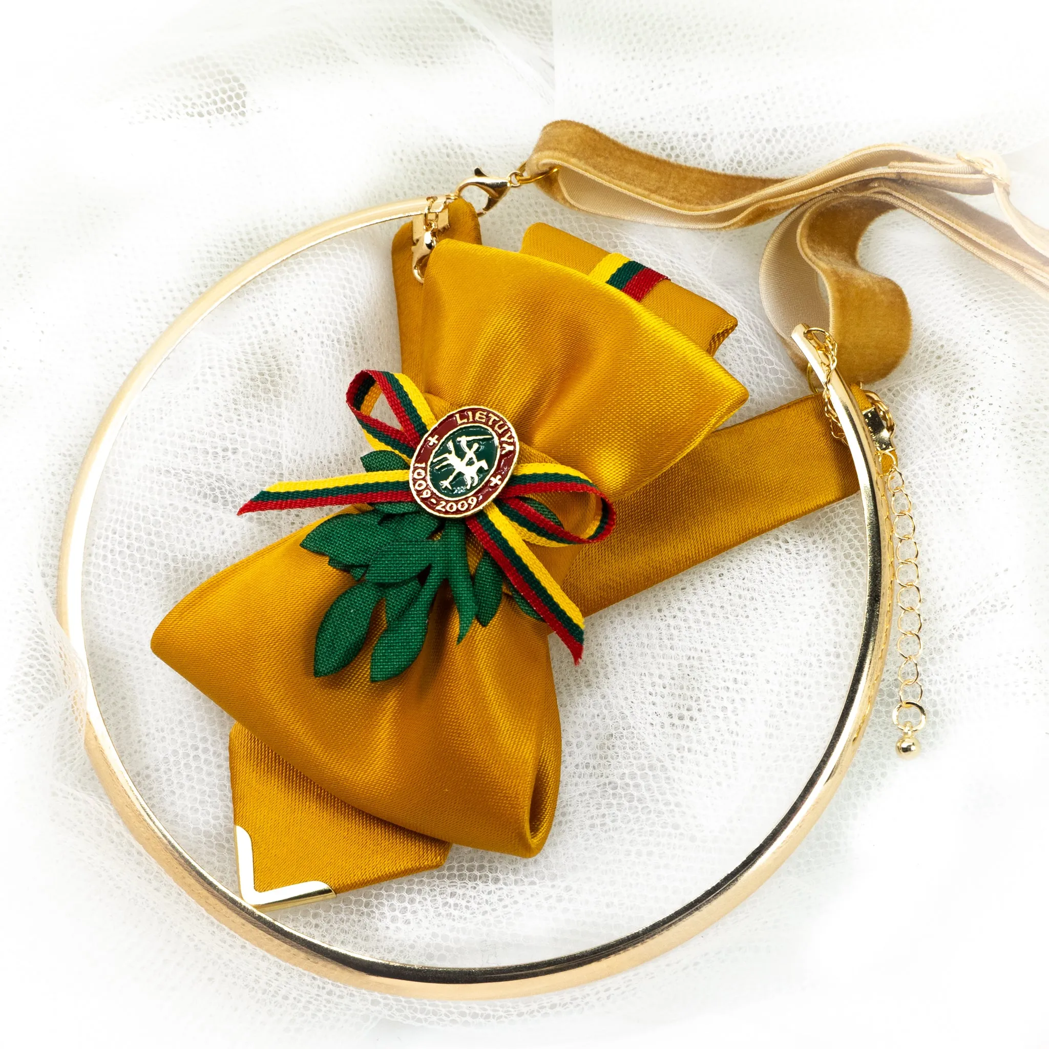 TIE FOR LADIES "SPRIG OF RUE"