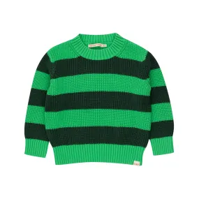 TINYCOTTONS - Stripes Sweater - Light Green