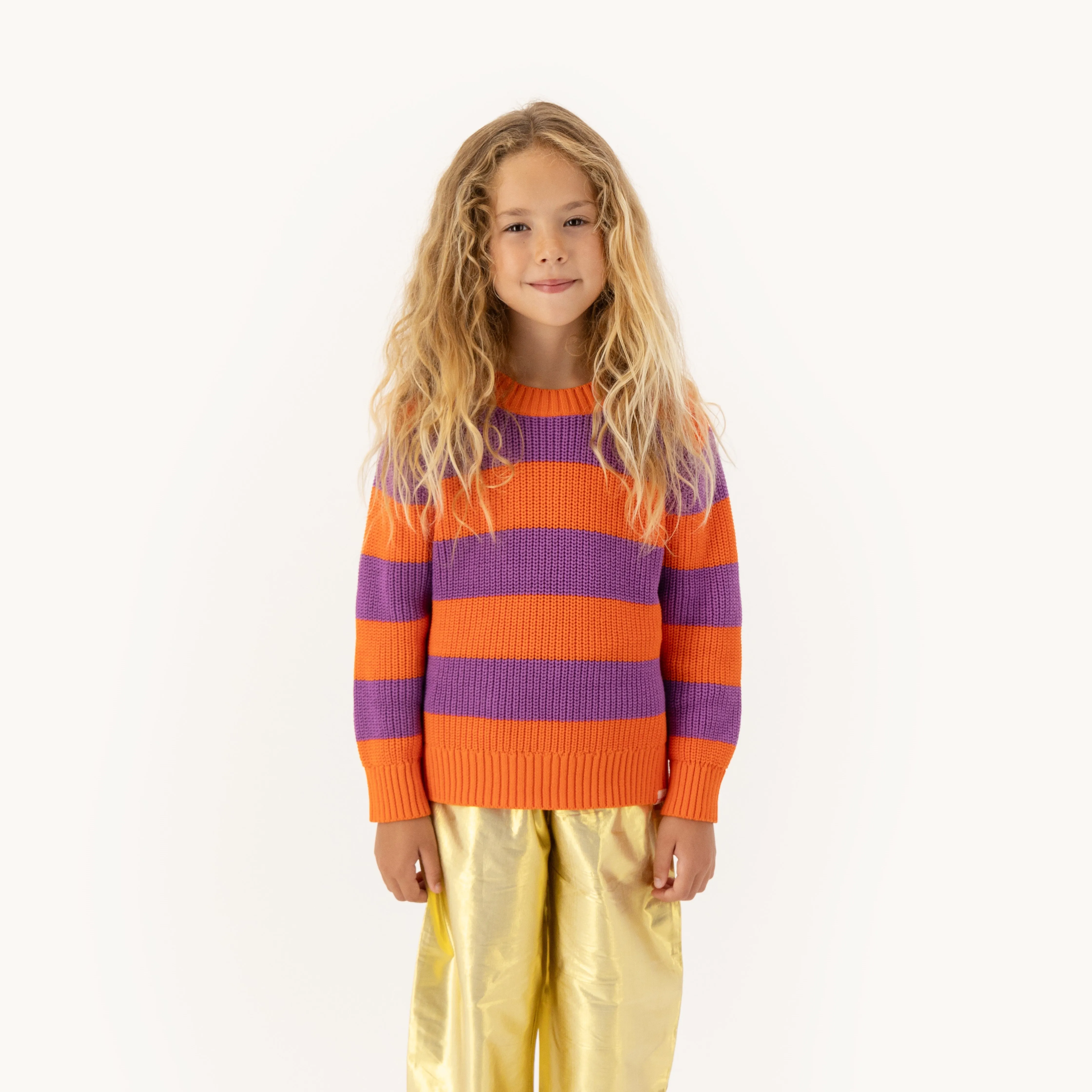 TINYCOTTONS - Stripes Sweater - Orchid