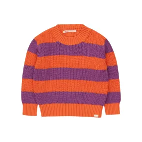 TINYCOTTONS - Stripes Sweater - Orchid