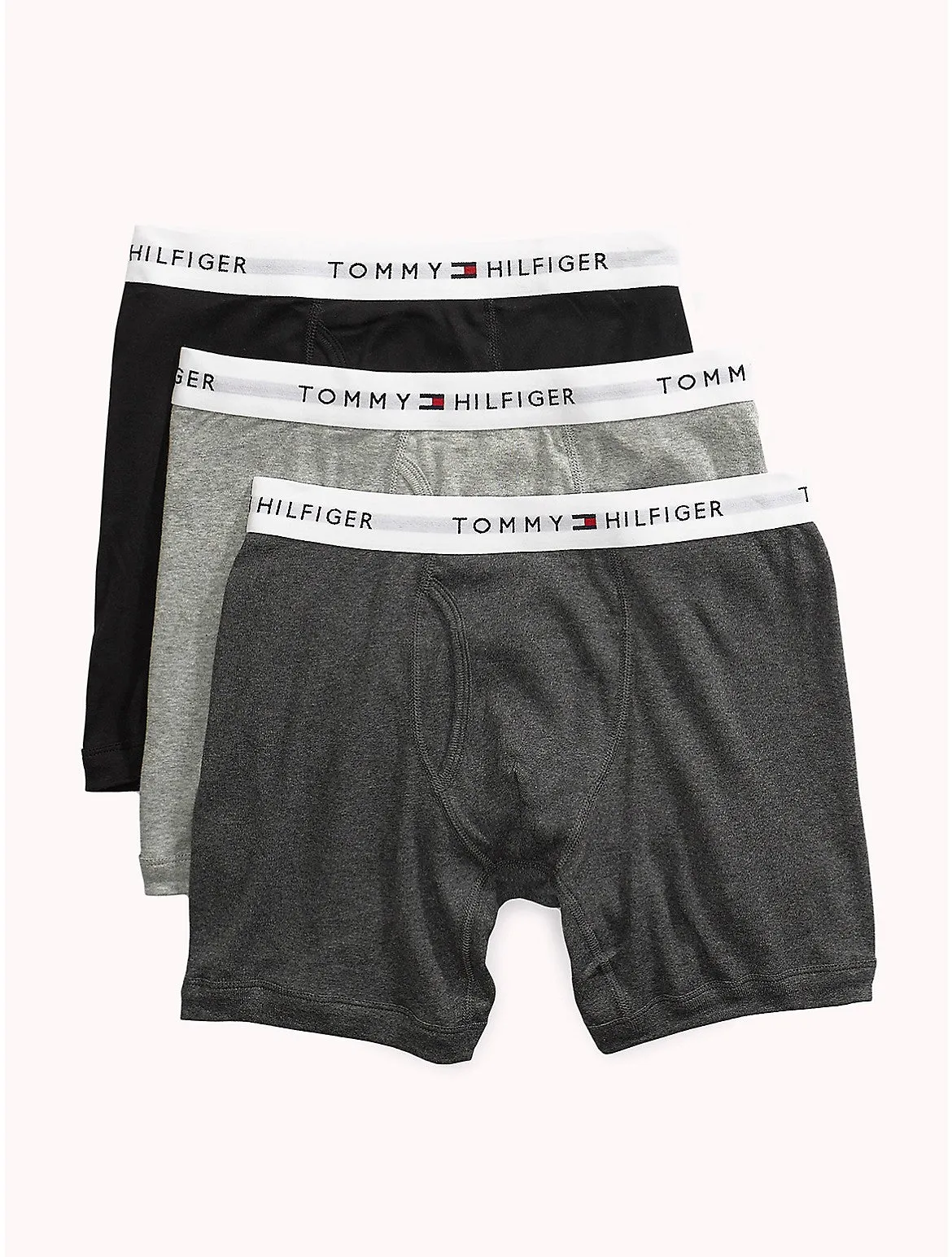 Tommy Hilfiger Men's Cotton Classics Boxer Brief 3-Pack