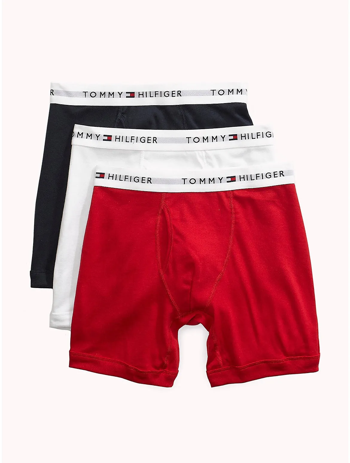Tommy Hilfiger Men's Cotton Classics Boxer Brief 3-Pack