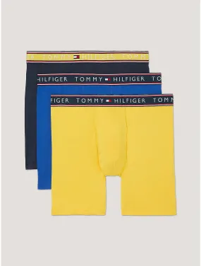 Tommy Hilfiger Men's Cotton Stretch Boxer Brief 3-Pack