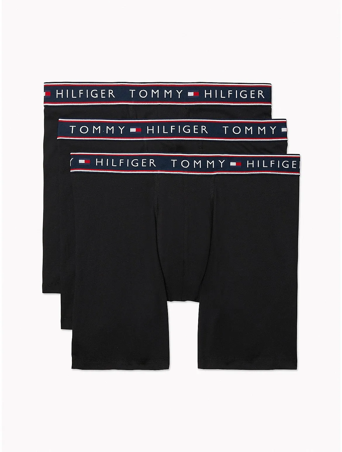 Tommy Hilfiger Men's Cotton Stretch Boxer Brief 3-Pack