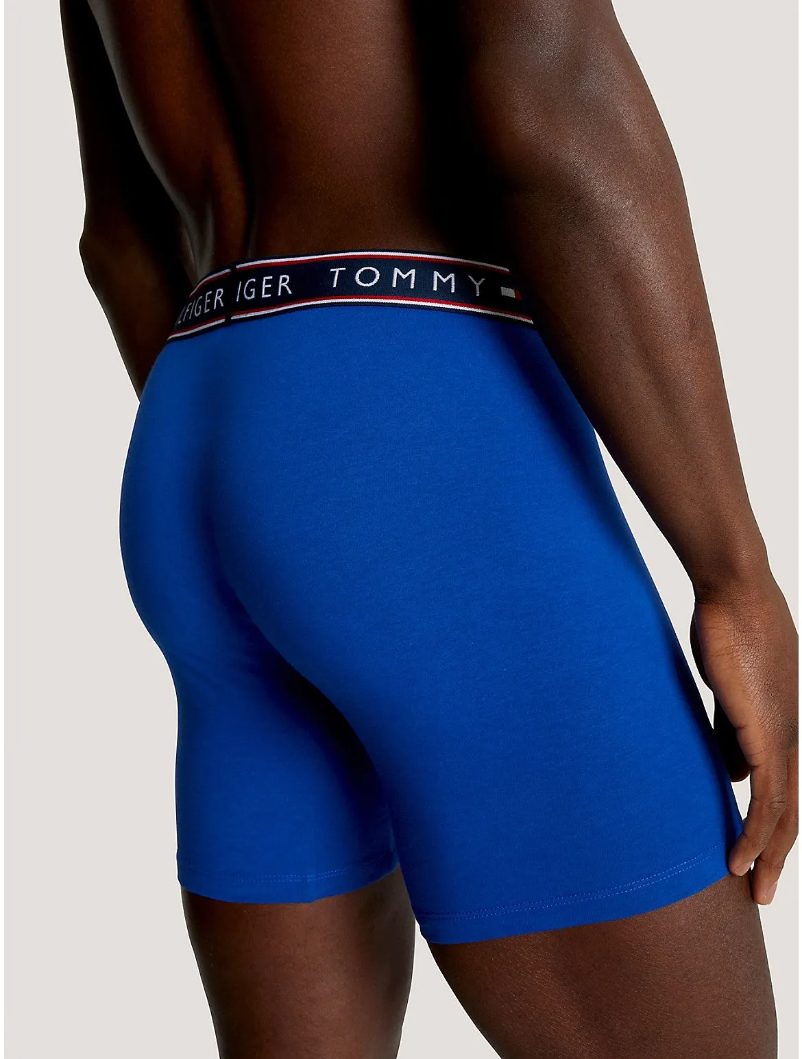 Tommy Hilfiger Men's Cotton Stretch Boxer Brief 3-Pack
