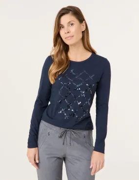 Top with Sequins