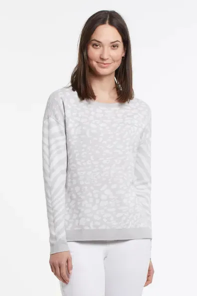 Tribal 4757O Reversible L/S Sweater
