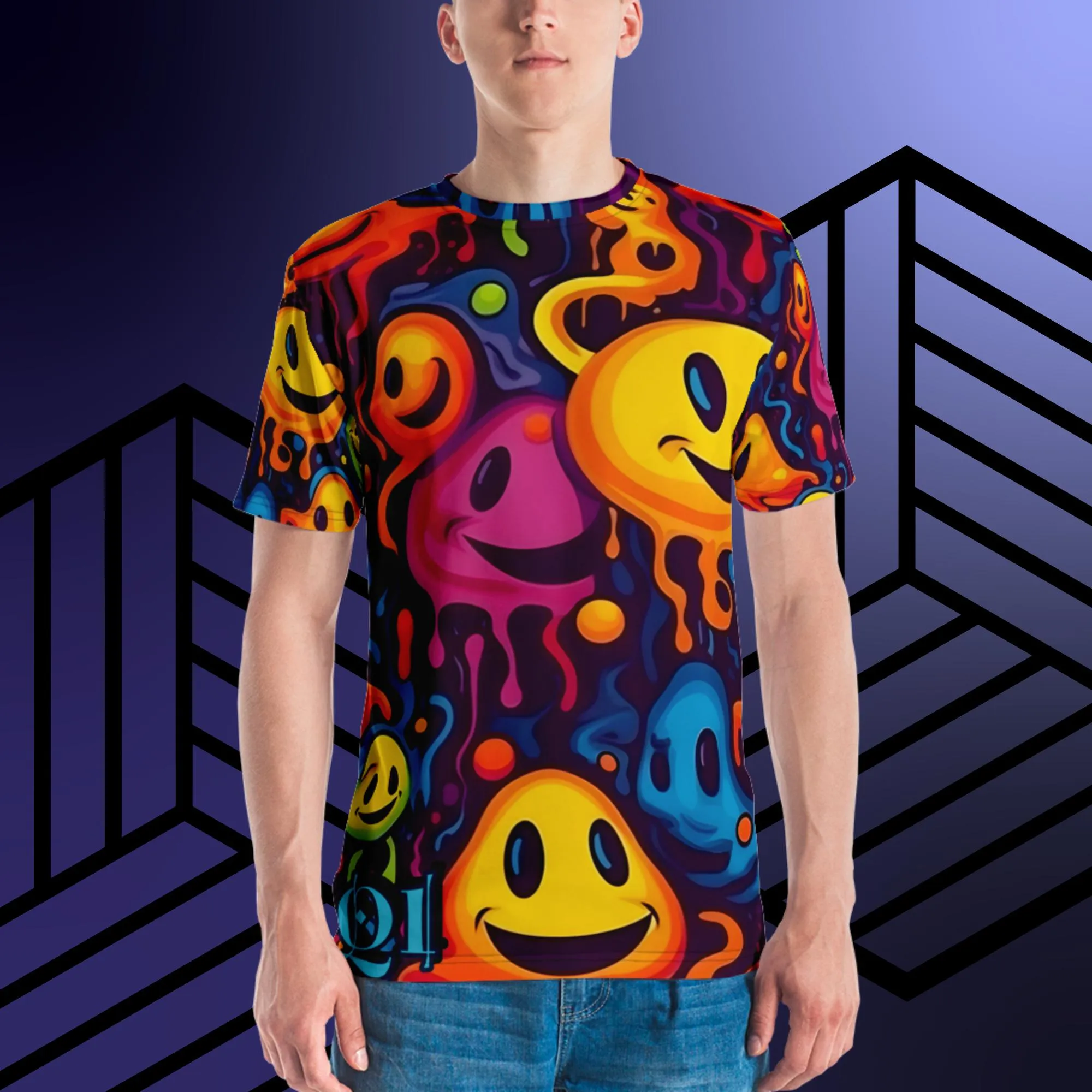 Trippy Smiles Men's t-shirt