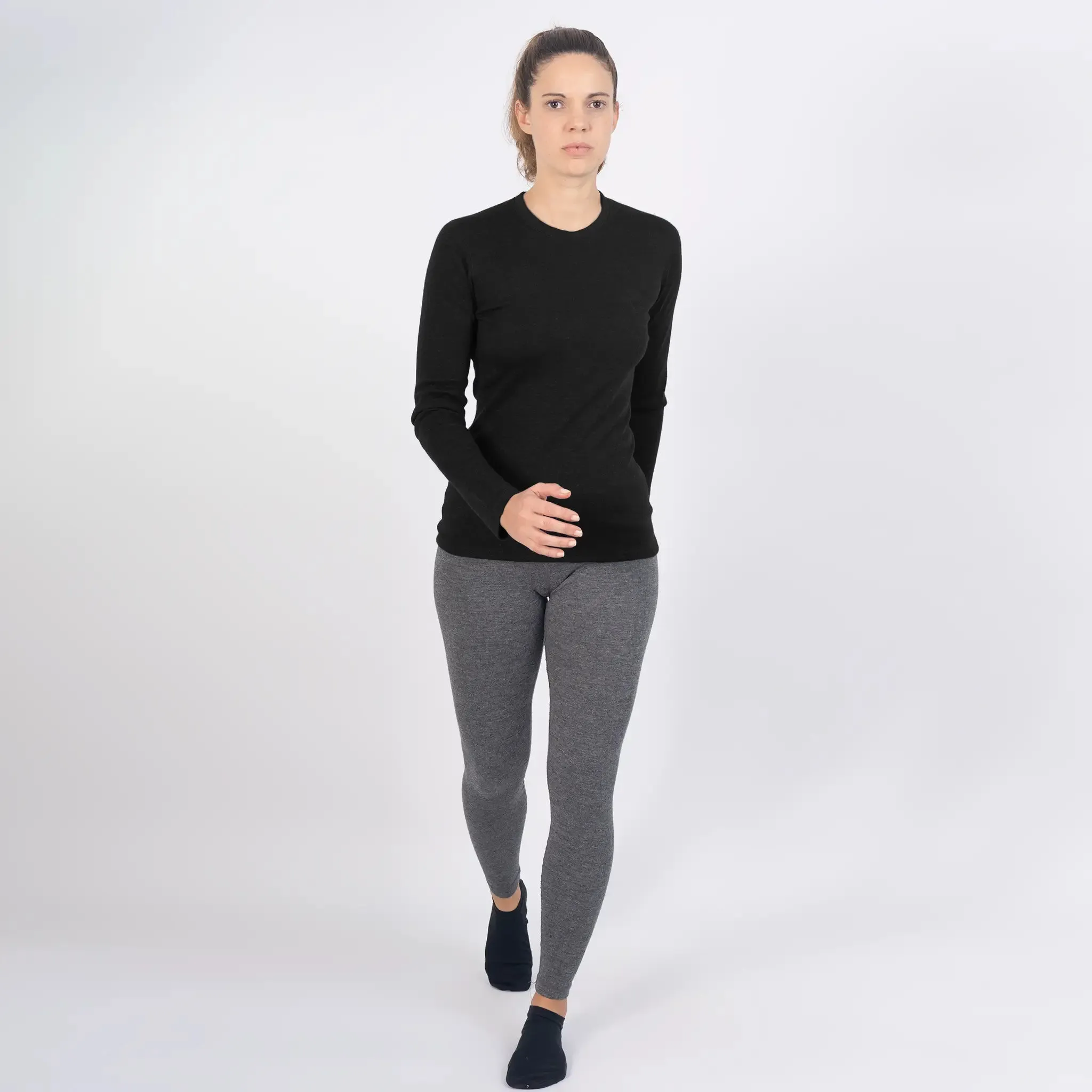 Women's Alpaca Wool Sweater: 300 Lightweight