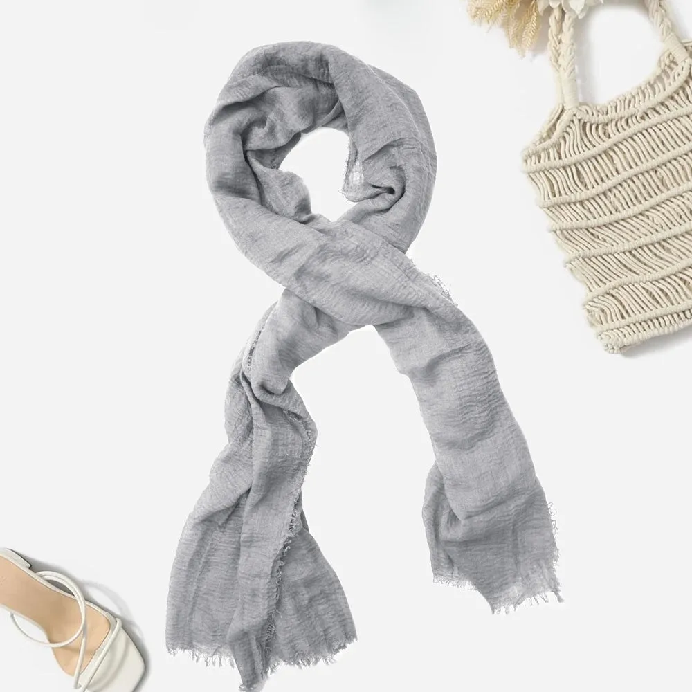Women's High Quality Crimps Scarf Hijab