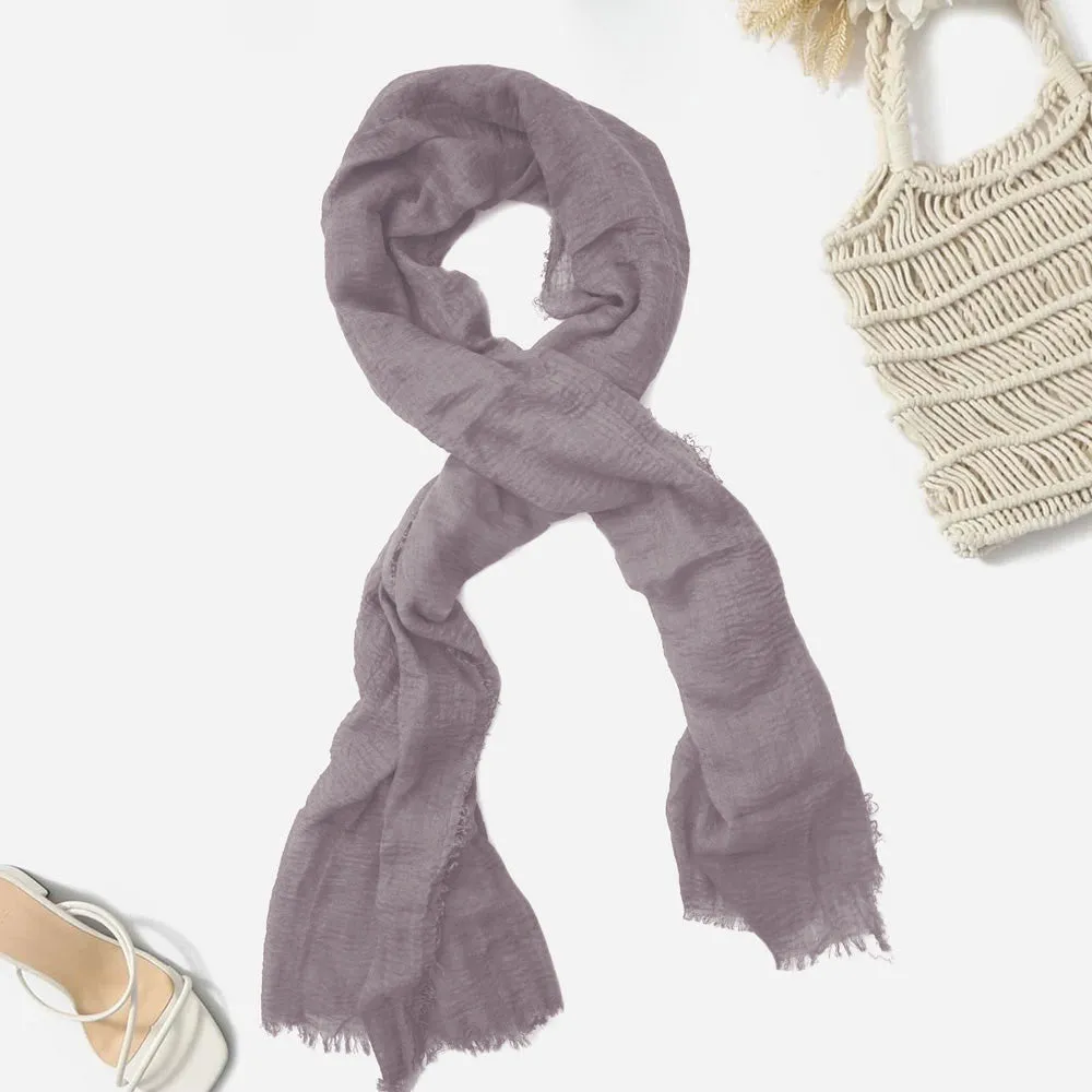 Women's High Quality Crimps Scarf Hijab