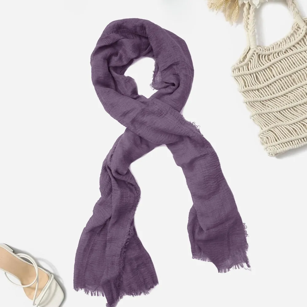 Women's High Quality Crimps Scarf Hijab