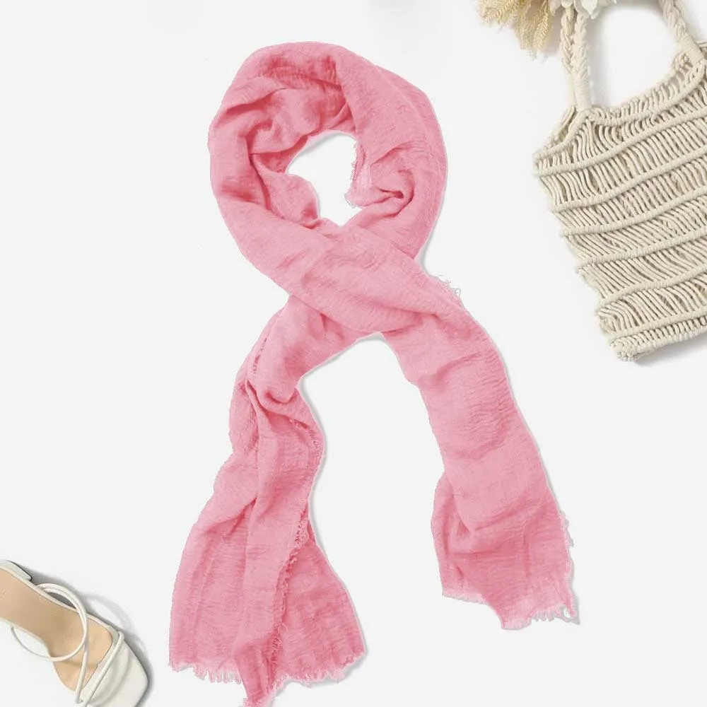 Women's High Quality Crimps Scarf Hijab