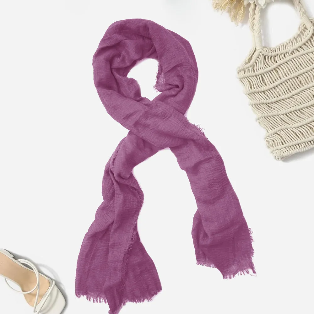 Women's High Quality Crimps Scarf Hijab