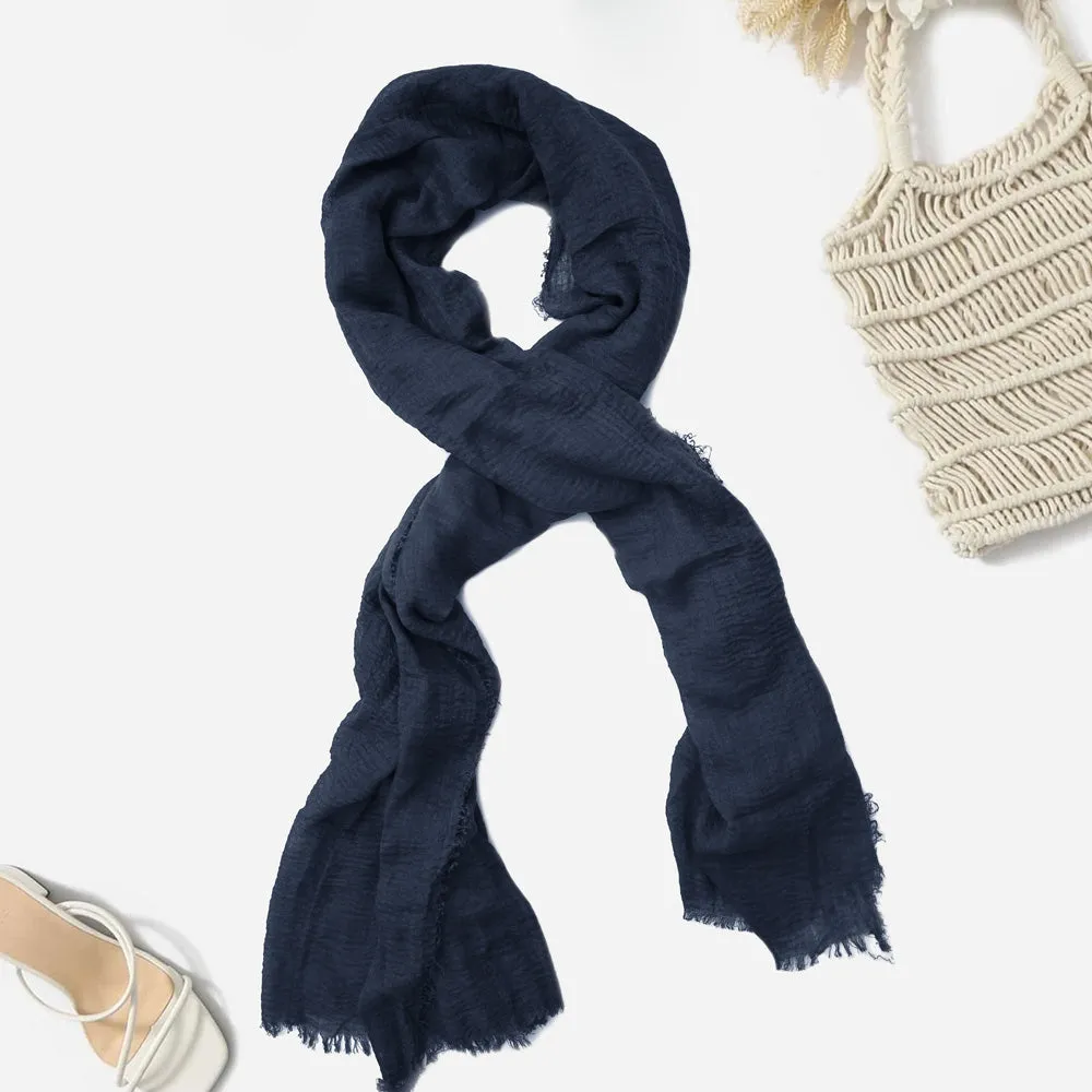 Women's High Quality Crimps Scarf Hijab