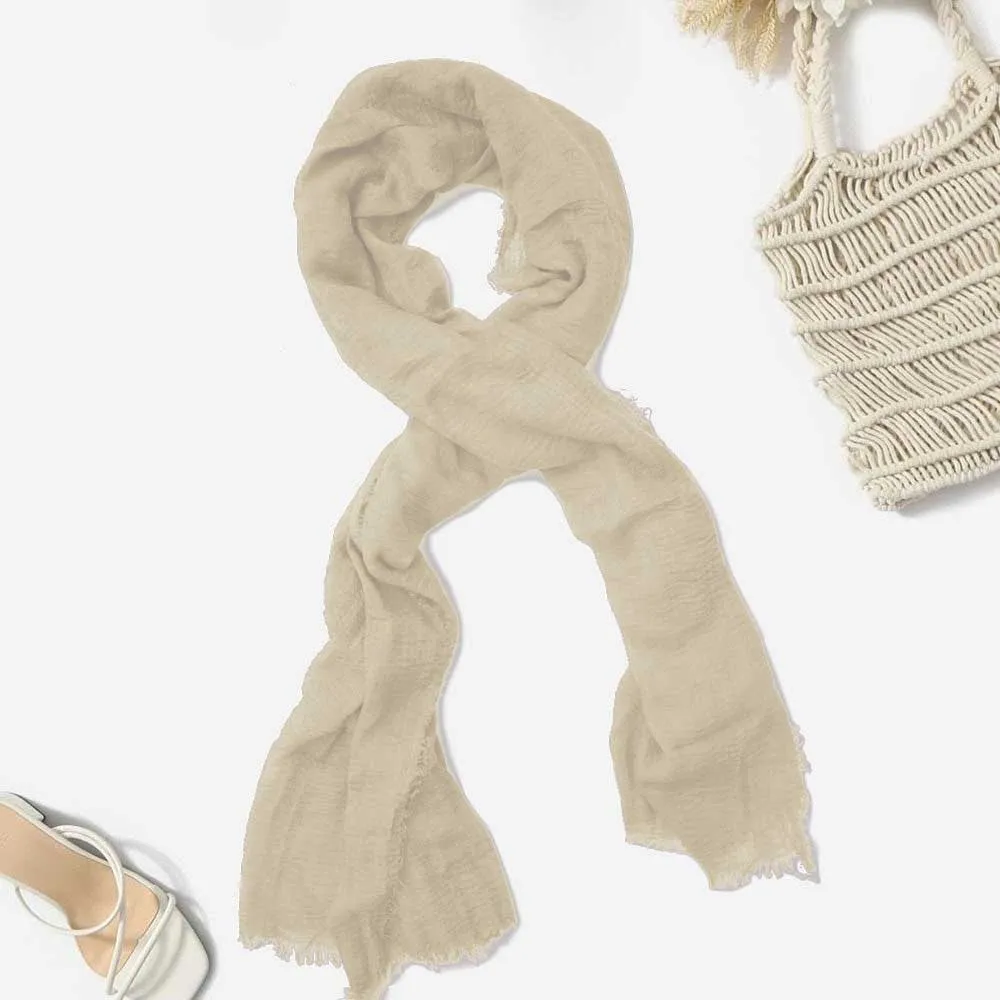 Women's High Quality Crimps Scarf Hijab