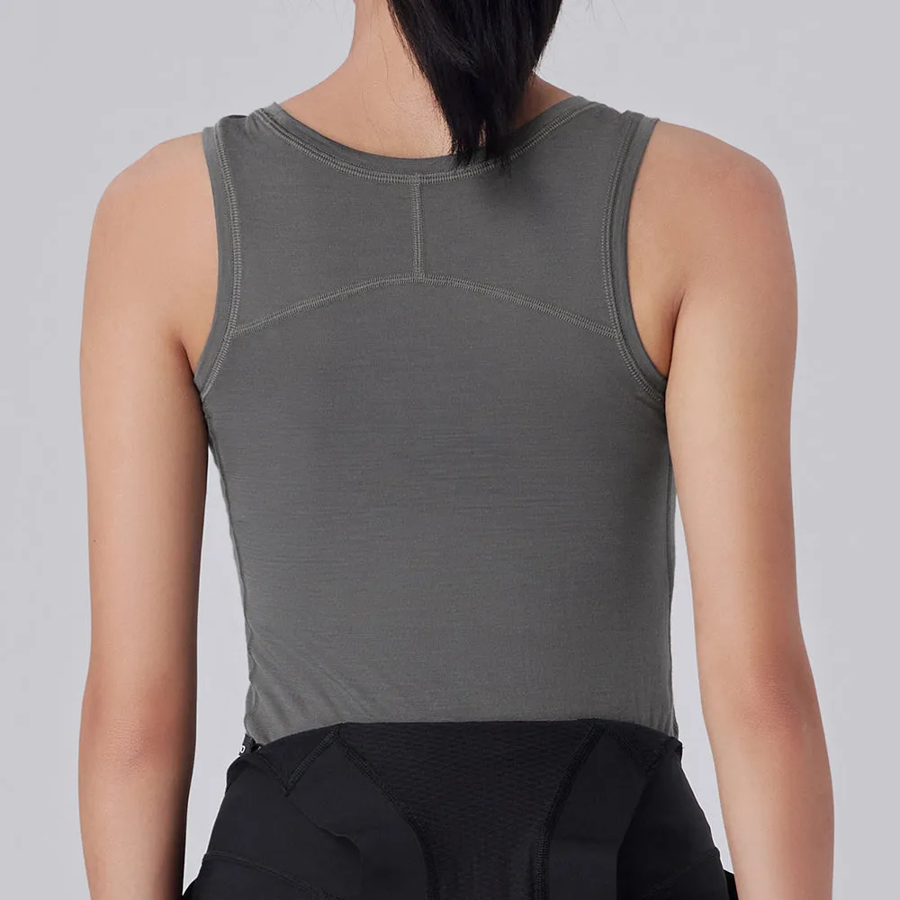 Women's Merino Wool Sleeveless Base Layer B330