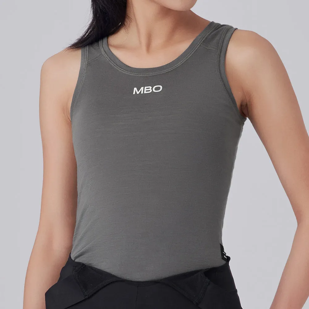 Women's Merino Wool Sleeveless Base Layer B330