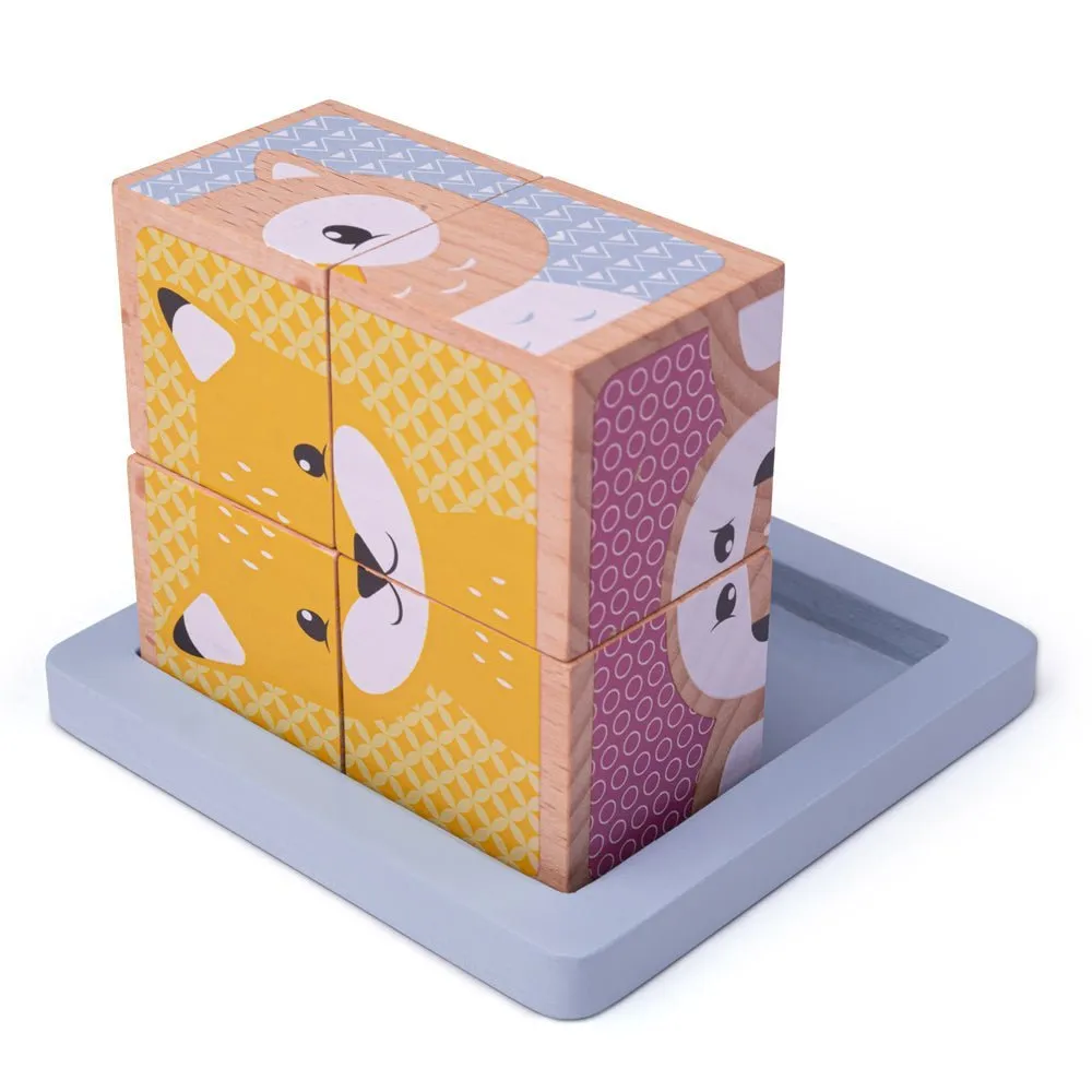 Woodland Cube Puzzle - FSC 100%