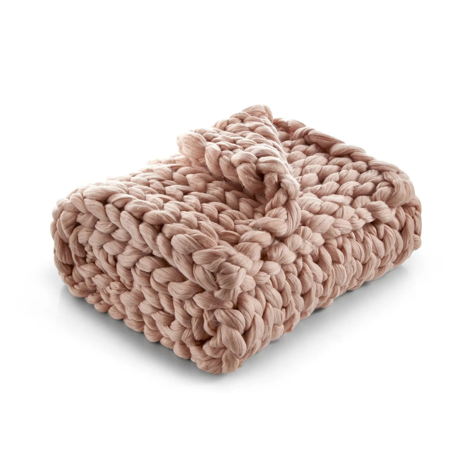 Yanis Chunky Knit Throw