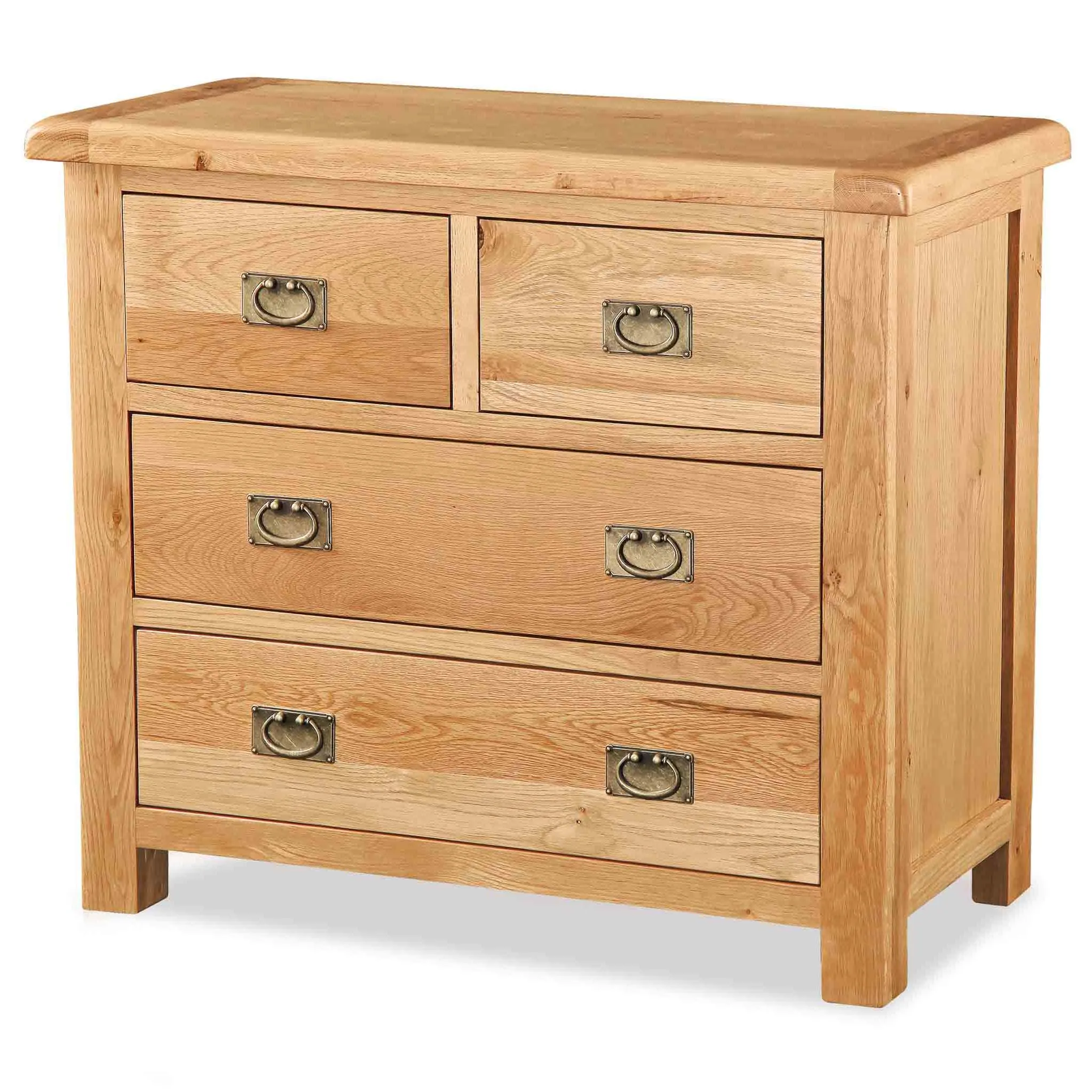 Zelah Oak 2 Over 2 Drawer Chest